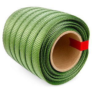 Fita Mule IDL Packaging 3/4 x 250', Resistência de 1800 lbs, Verde - UV-, Umidade - e - Resistente à Abrasão - Fita de Puxar Resistente em Poliéster Trançado para Puxar