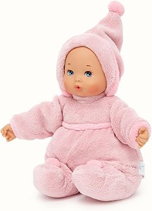 Madame Alexander Boneca Bebê de 12 polegadas, Primeira Boneca, Rosa em Pó, Tom de Pele Claro