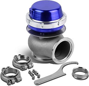 Válvula Wastegate Externa do Coletor de Turbo DNA Motoring WG-TS-40MM-T11-BL