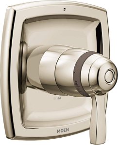 Kit de Acabamento Termostático Moen T4691NL Voss ExactTemp, Níquel Polido