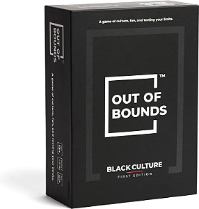 Fora dos Limites: Cultura Negra - Divertido Jogo de Cartas de Tabu Negro de Adivinhar Onde Você Compete Contra o Temporizador para Adivinhar a Palavra
