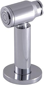 Kingston Brass CCRP61K1 Concord Torneira de Cozinha com Pulverizador Lateral, Cromado Polido