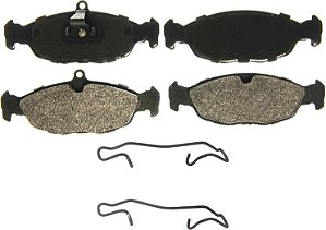 Conjunto de pastilhas de freio traseiras Wagner QuickStop ZX688A para 1997 Jaguar XK8
