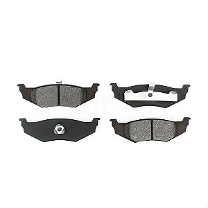 Conjunto de Pastilhas de Freio Semi-Metálicas SIM, SIM-641, Traseiras