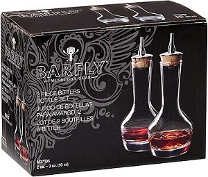 Garrafa de Bitter Barfly - M37189/M37191, Vidro, 3 oz (90 ml), Conjunto de 2