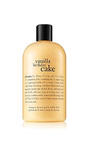 Shampoo, gel de banho e banho de espuma da filosofia, 16 oz