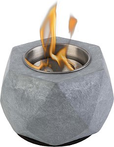 Fogueira de Mesa Sem Fumaça Pure Garden, Off-White