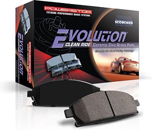 Freio de cerâmica dianteiro Power Stop 16-1184A Z16 Evolution