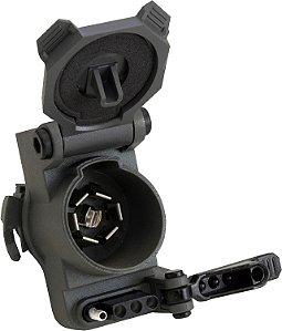 Soluções de reboque Hopkins Endurance 40920 Conector Multi-Tow Twist Mount de 7 lâminas e 4 planas