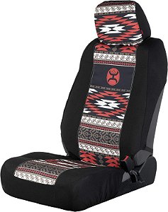 Capa de Assento Baixo Hooey, Proteção Durável para Assento de Balde, Capas de Assento Fáceis de Instalar para Carro, Caminhão, Van, SUV, American West (Multicolor/Argila)
