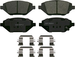 Conjunto de pastilhas de freio dianteiras Wagner QuickStop ZD1864 para 2020 Chevrolet Spark