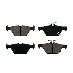 Pastilhas de freio traseiras semi-metálicas SIM-1808 para Subaru Outback Legacy Forester Crosstrek Ascent WRX