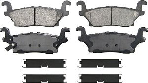 Conjunto de pastilhas de freio traseiras Wagner QuickStop ZX1120 para Hummer H3 2006.