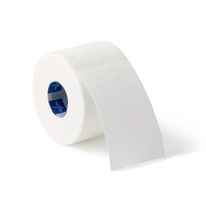 Fita de retenção para curativos Medline MedFix EZ, perfurada para fácil rasgo, fixa curativos primários e aparelhos médicos, 2 x 11 yd (Pacote com 12)