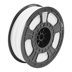 Filamento de impressora 3D Dremel DigiLab ECO-WHI-01, diâmetro de 1,75 mm, peso de carretel de 0,75 kg, cor branca, tecnologia RFID, nova fórmula e 50%