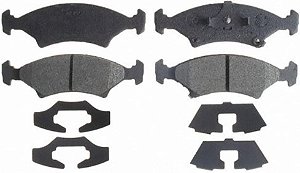 Conjunto de pastilhas de freio para disco semimetálicas de grau de serviço Raybestos SGD649M