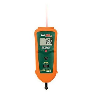 Tacômetro de Combinação Extech RPM10 com Termômetro Infravermelho