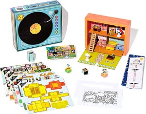 TOCA LIFE Loft Secreto de Crumpet, Kit de Atividades DIY Caixa Misteriosa com Colecionáveis Exclusivos, Brinquedos e Jogos para Crianças de 6 anos ou mais