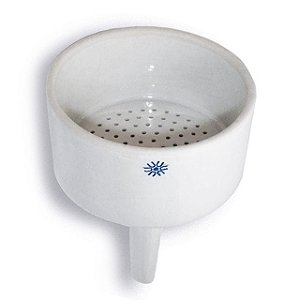 Funil de Büchner United Scientific™ JBF600, Porcelana, Capacidade 600mL, Compatível com Papel de Filtro de 11cm, 1 unidade