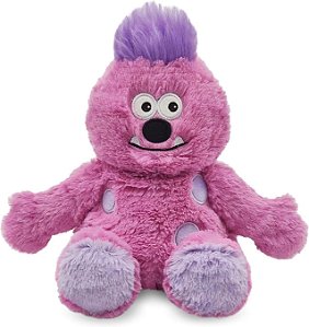Monstro Rosa Aconchegante de Pelúcia Warmies Perfumado a Lavanda e Aquecível