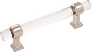 Puxadores de armário de cozinha de núcleo sólido de 10 peças da Hickory Hardware, alças de armário de luxo, portas e gavetas de cômoda, centro de furo de 3-3/4 pole