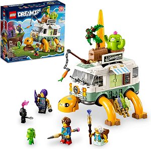 LEGO SONHOSzzz Van da Tartaruga da Sra. Castillo 71456, Brinquedo de Construção 2 em 1 e Conjunto de Veículo com Modo Festa ou Modo Submarino Voador, Ótima Ideia de