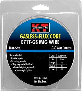 K-T Industries 0.03 Fio Mig de Núcleo de Fluxo, 2 libras