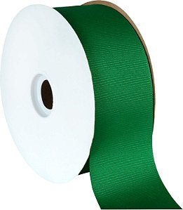 Fita Grosgrain Berwick Offray 2,25, Verde Esmeralda, 50 metros