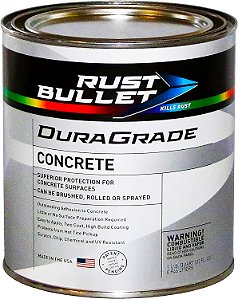 RUST BULLET - DuraGrade Concreto de Alta Performance para Interiores e Exteriores, Fácil de Aplicar, em Cores Vibrantes para Pisos de Garagem, Porões, Varandas, Pátios e mais - Quarto, Azul