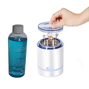 Limpeza de joias ultrassônica iSonic® D1800-WS com Concentrado de Solução de Limpeza CSGJ01, 110V