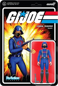 G.I. Joe Reação Onda 4 - Tropa Feminina da Cobra Cabelo Curto Preto (Rosa)