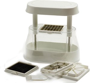 Norpro 846 Multi Processador com 3 Lâminas Interchangeáveis, Tamanho Único, Branco