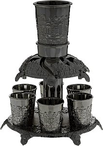 Fonte de Prata Judaica Legado, 6 Copos