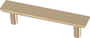 Puxador de gaveta chanfrado simples Franklin Brass, Champagne Bronze, 3 pol (76mm), 10 unidades, P40844K-CZ-B1