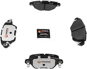 MAGMA Pro-Series PSD911C Pastilhas de Freio de Cerâmica, Traseira