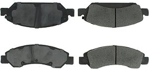 Conjunto de pastilhas de freio de disco premium Cerâmica Posi Quiet Centric 105.08220 para modelos select Scion e Toyota anos