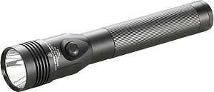 Lanterna recarregável Streamlight 75458 Stinger DS LED HL de Duplo Interruptor com 800 lumens e carregador inteligente Piggyback de 120 volts CA/12 volts CC (NiMH), Preto