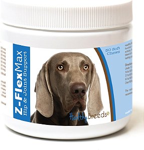 Saúde das Raças Weimaraner Z-Flex Max Quadril e Articulações Mole Chews 50 Contagem