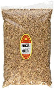 Marshalls Creek Spices Refil de Tamanho Familiar Tempero de Cebola Assada Picada, 32 Onças