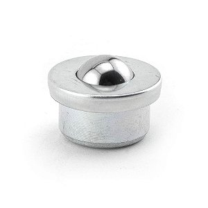 Rolamento de esferas montado estilo queda Hudson Bearings MBT-5/8, aço carbono, diâmetro de 5/8, capacidade de carga de 33 lbs (embalagem com 25 unidades)