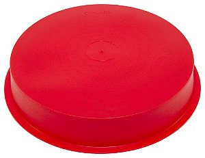 Caplugs T-1100 Série T – Tampa cônica e plugue de plástico, pacote com 20, vermelho LD-PE, diâmetro externo da tampa de 6,09 x diâmetro interno do plugue de