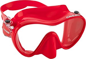 Cressi F1, Máscara de mergulho e snorkel sem moldura - Vedação perfeita em silicone - Cressi: Qualidade desde 1946