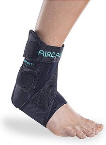 Suporte de tornozelo Aircast AirSport, pé esquerdo, tamanho extra grande