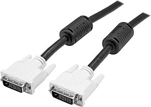 Cabo DVI Dual Link StarTech.com - 50 ft - Macho para Macho - 2560x1600 - Cabo DVI-D - Cabo para Monitor de Computador - Cordão DVI - Cabo de Vídeo (DVIDDMM50)