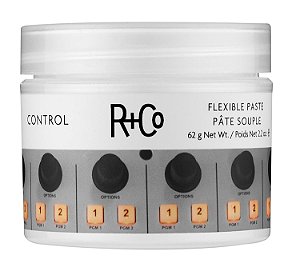 R+Co Pasta Flexível de Controle | Fixação Forte + Acabamento Natural | Vegana + Livre de Crueldade | 2.2 Oz