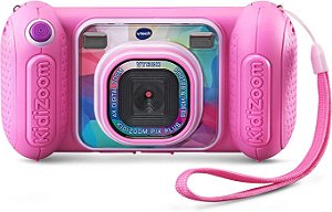 Câmera VTech KidiZoom Pix Plus, Rosa