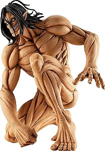 Ataque dos Titãs: Eren Yeager (Attack Titan Ver.) Estátua de PVC da linha Pop Up Parade