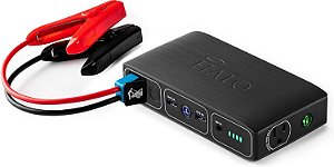 HALO Bolt 58830 mWh Carregador Portátil de Celular e Laptop com Partida para Carro, Tomada AC e Carregador de Carro, USB - Cinza