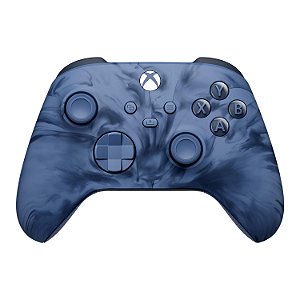 Controle sem fio de edição especial para jogos Xbox - Tempestade de Vapor - Xbox Series X|S, Xbox One, Windows PC, Android e iOS.