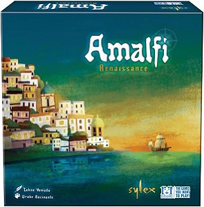 R & R Games R&R Games: Renascimento de Amalfi - Jogo de Colocação de Navios e Faróis, Navegar, Descobrir e Adquirir, Idade 14+, 1-4 Jogadores, 90-120 Minutos